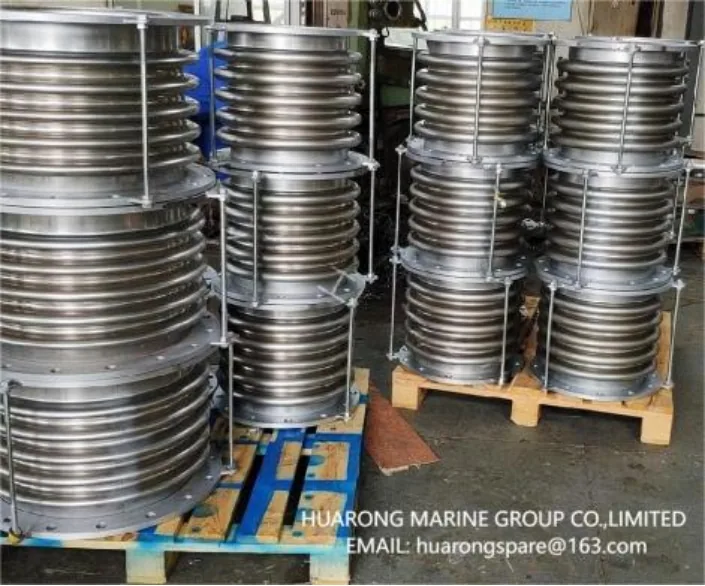 Flanged bellows assemblies